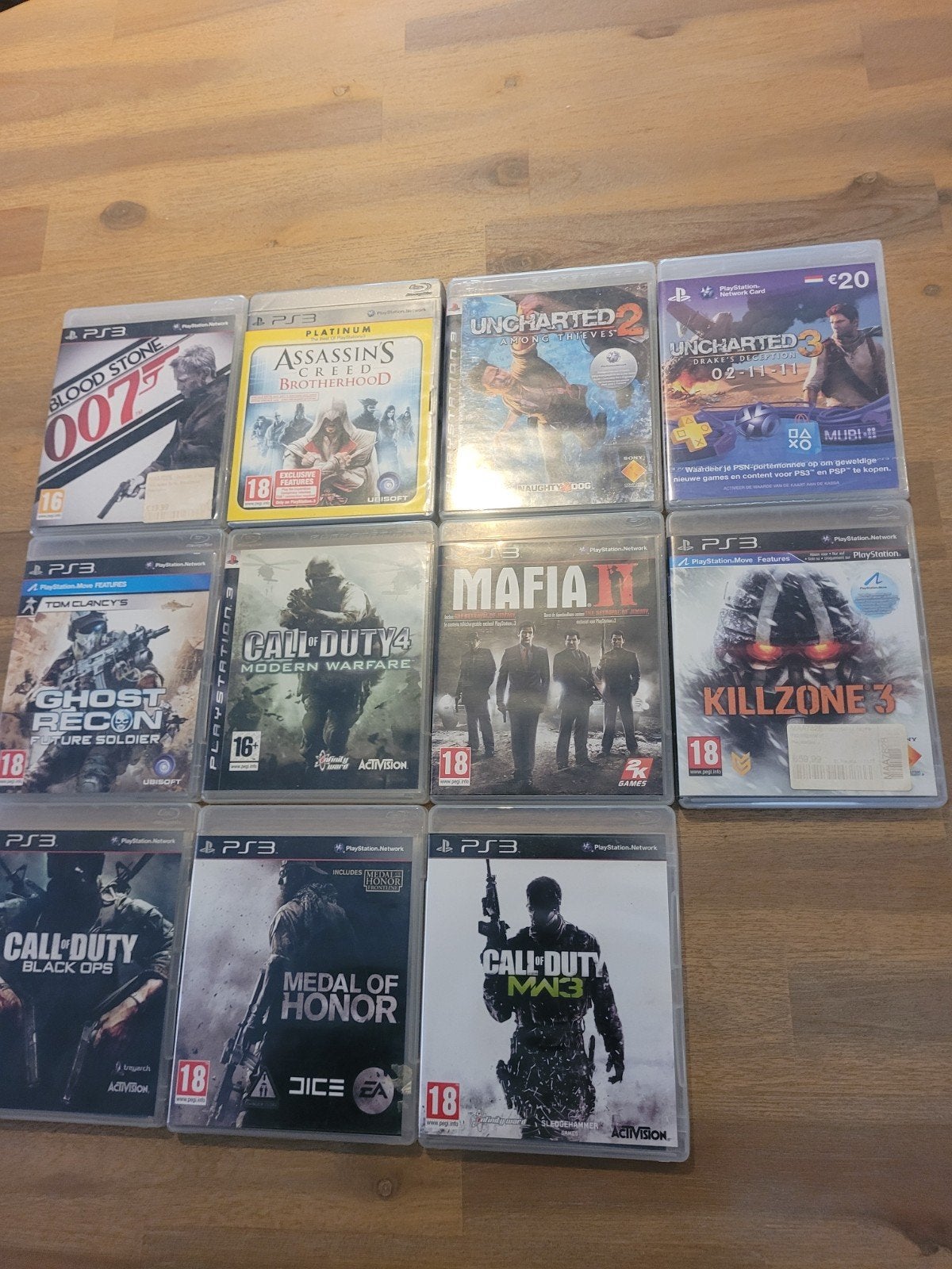 Ps 3 games, 3 spelers of meer, Ophalen of Verzenden, Zo goed als nieuw, Vanaf 3 jaar
