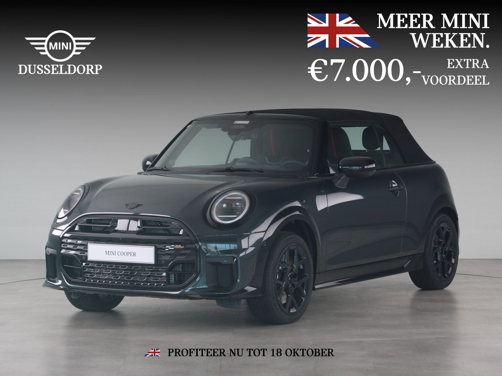 MINI Cabrio Cooper C John Cooper Works Pakket XL PRIVATE LEA