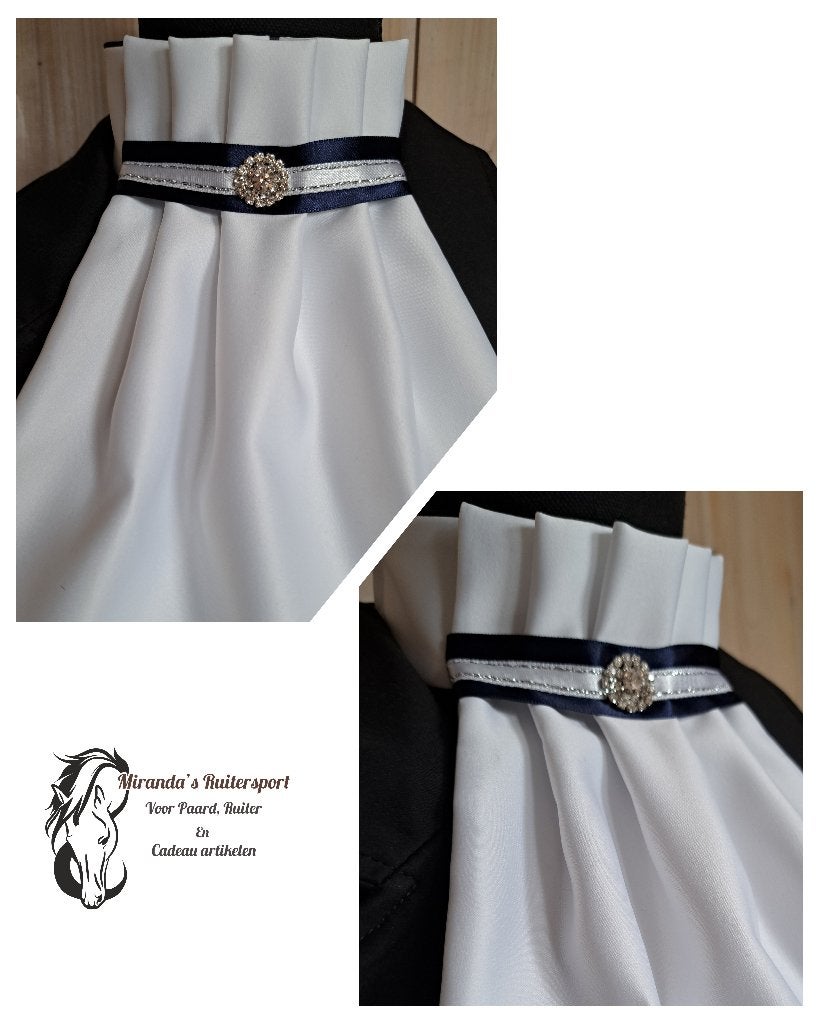 Made by Lique kinder plastron Harmonica Blauw, Blauw, Kinderen, ., Nieuw
