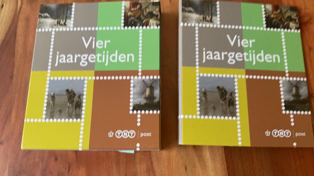 4 jaar getijden in postzegels., Verzenden