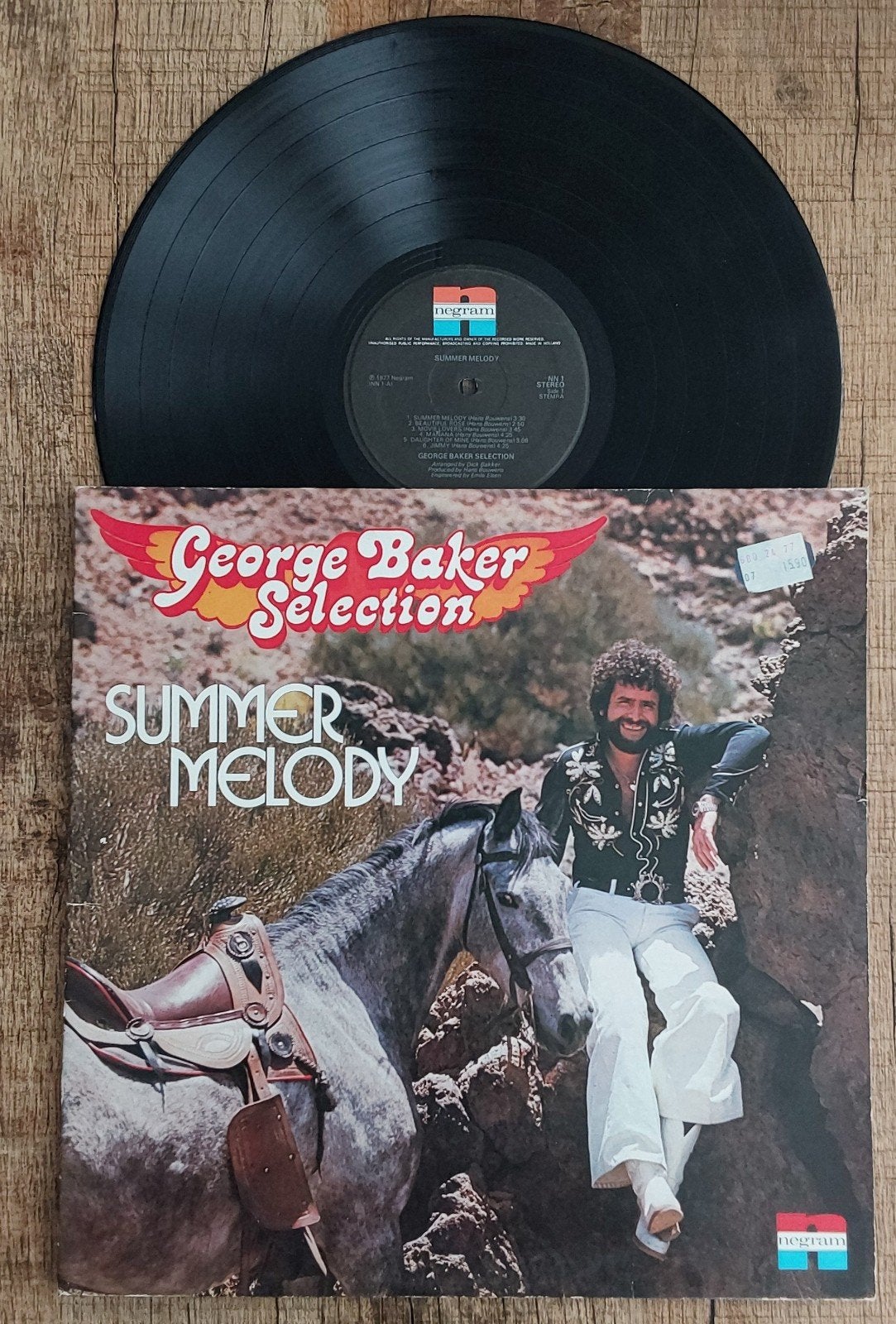 George Baker Selection - Summer Melody LP (1977), Ophalen, Gebruikt, Pop, Album