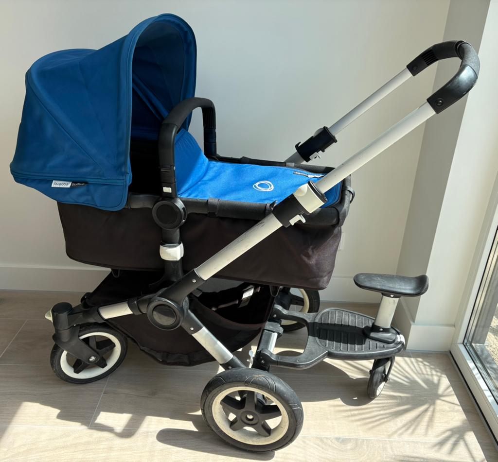 Bugaboo Buffalo blauw (beige aanwezig), Ophalen, Gebruikt, Bugaboo