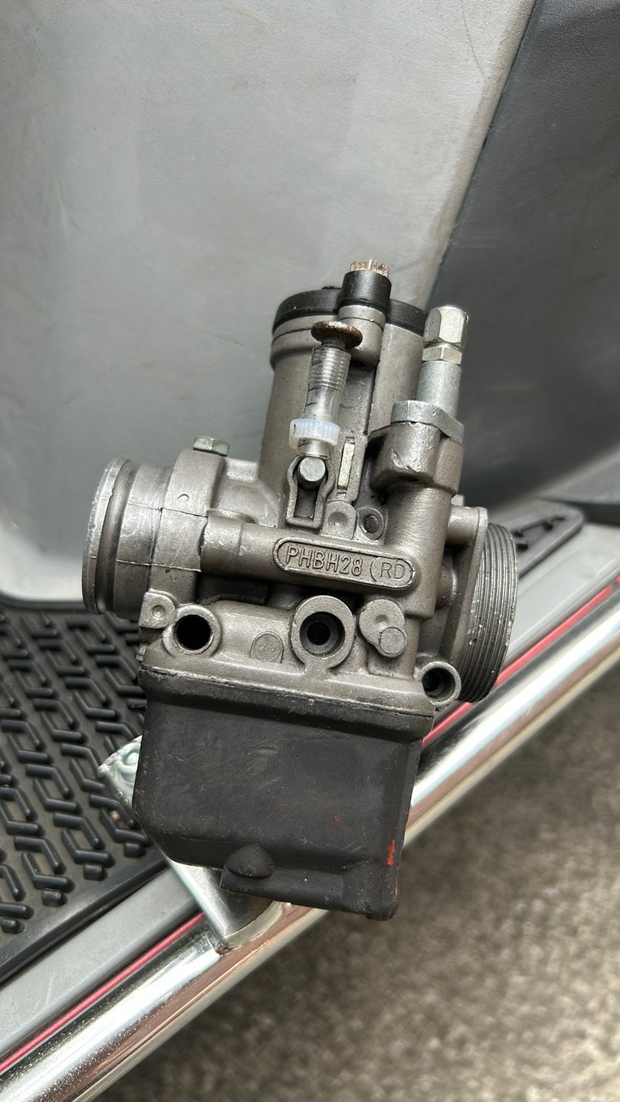 Dellorto 28mm carb, Ophalen of Verzenden, Zo goed als nieuw, Carburateur