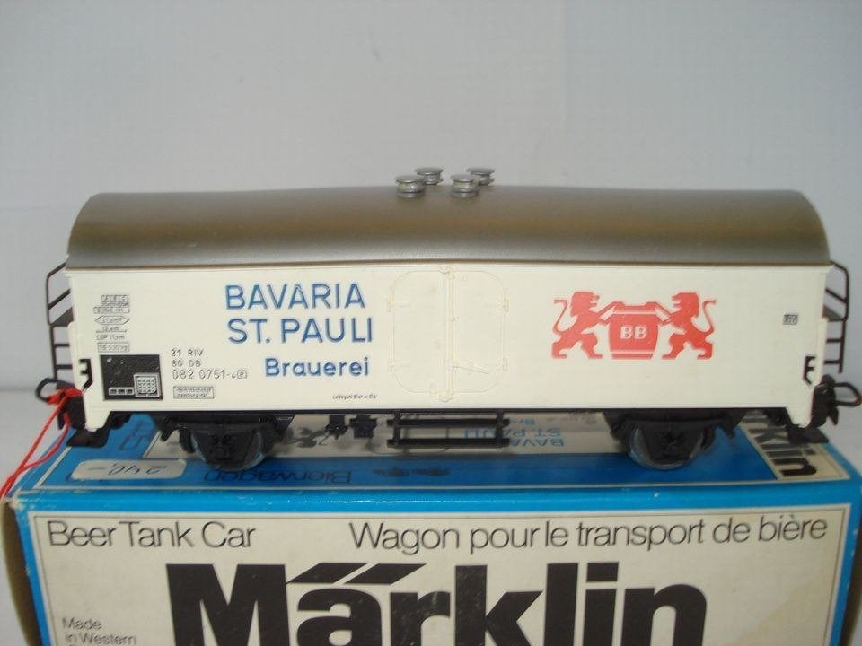 marklin verschillende  bierwagens  o v p, Wisselstroom, Wagon, Ophalen of Verzenden, Zo goed als nieuw