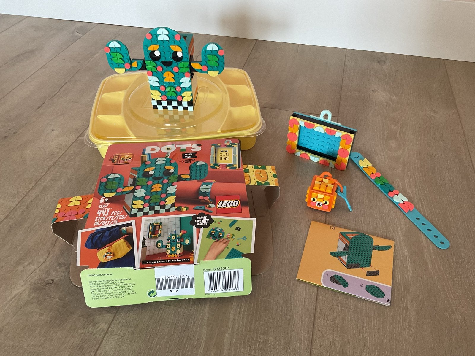LEGO DOTS Cactus set met opbergdoos en extra's.Nieuwstaat, Ophalen of Verzenden, Nieuw, Overige merken