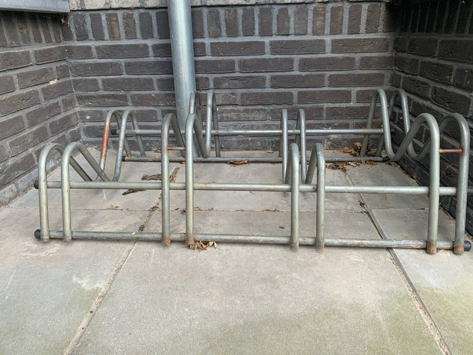 Gebruikt fietsenrek voor 4 fietsen, Ophalen, Gebruikt