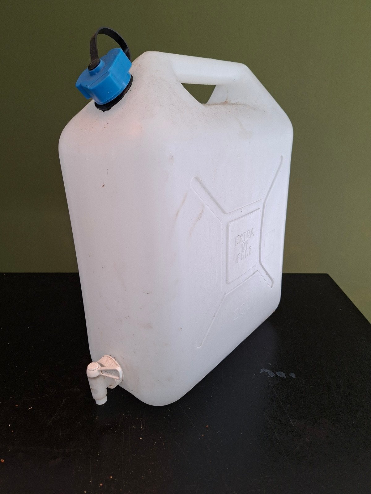 Jerrycan voor water 20L met kraantje, Ophalen, Kunststof, Met kraantje, Minder dan 75 liter