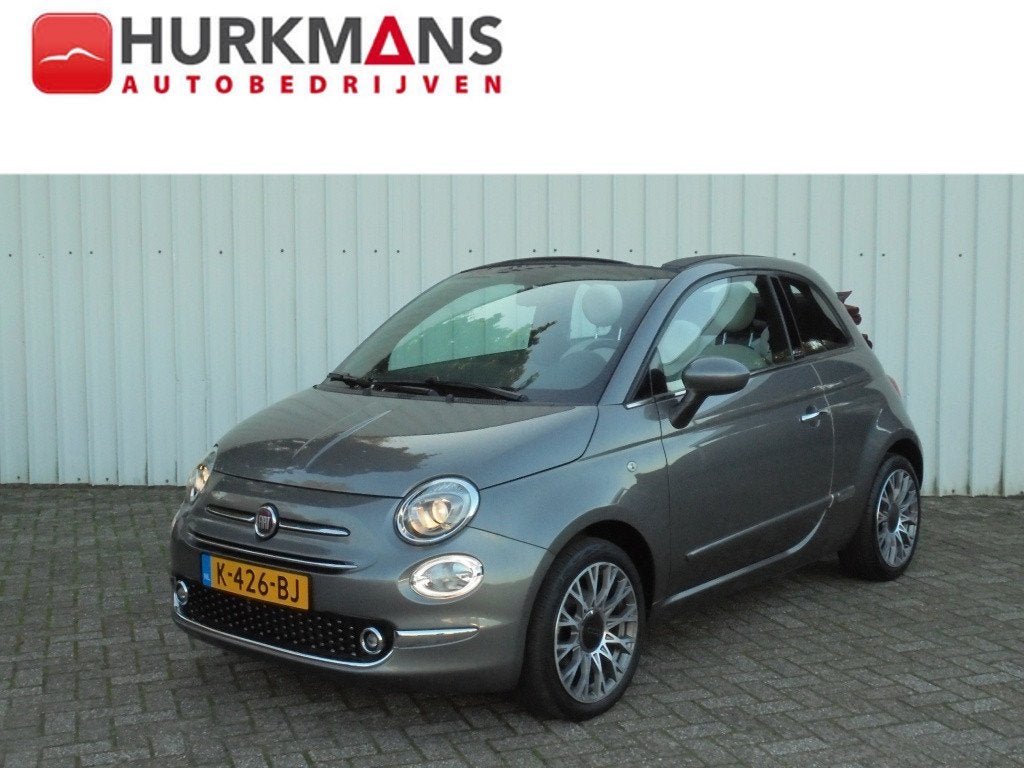 FIAT 500C 1.2 69pk 4-cilinder Automaat Lounge 27.900 KM ! CA, Auto's, Automaat, 12 maanden, 4 cilinders, 400 kg