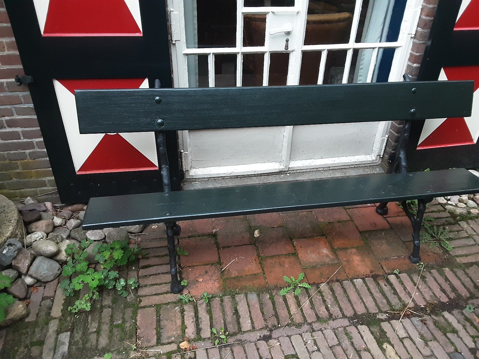 gietijzeren tuinbank, Tuin en Terras, Ophalen, Metaal, Overige typen