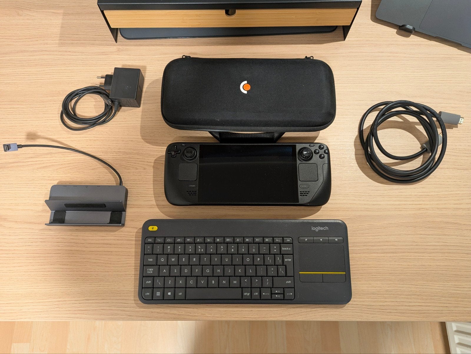 Steam Deck OLED 512GB + accessoires, Spelcomputers en Games, Ophalen of Verzenden, Zo goed als nieuw