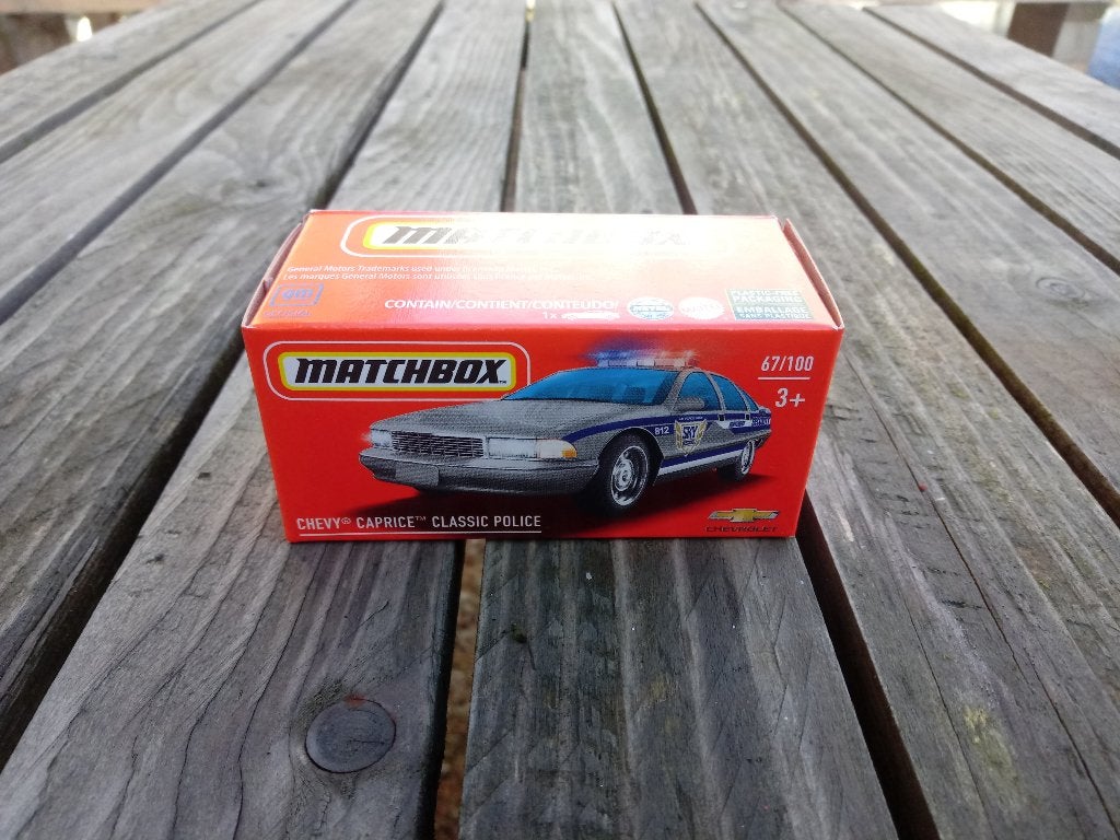 Chevrolet Caprice Classic Police Matchbox, Ophalen, Nieuw, Auto