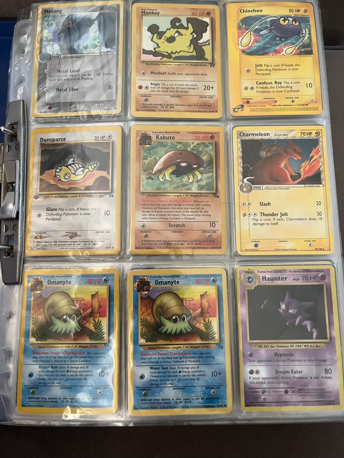 Grote verzameling vintage Pokémon kaarten 250 stiks, Ophalen of Verzenden, Gebruikt, Meerdere kaarten