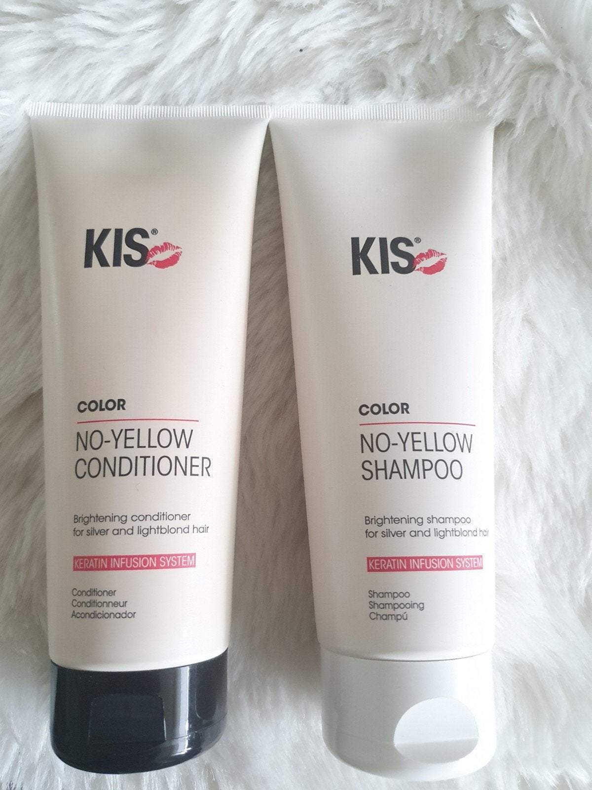 KIS  No Yellow Shampoo en Conditioner Nieuw, Ophalen of Verzenden, Nieuw, Shampoo of Conditioner