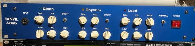Der Anvil 19” buizen rack preamp, Muziek en Instrumenten, Ophalen of Verzenden, Gebruikt