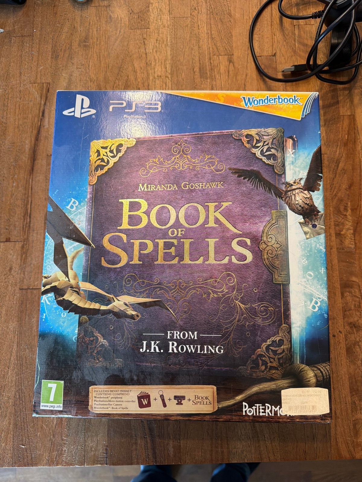 Wonderbook: Book of Spells PS3 - Complete Set, Puzzel en Educatief, 1 speler, Ophalen of Verzenden, Zo goed als nieuw