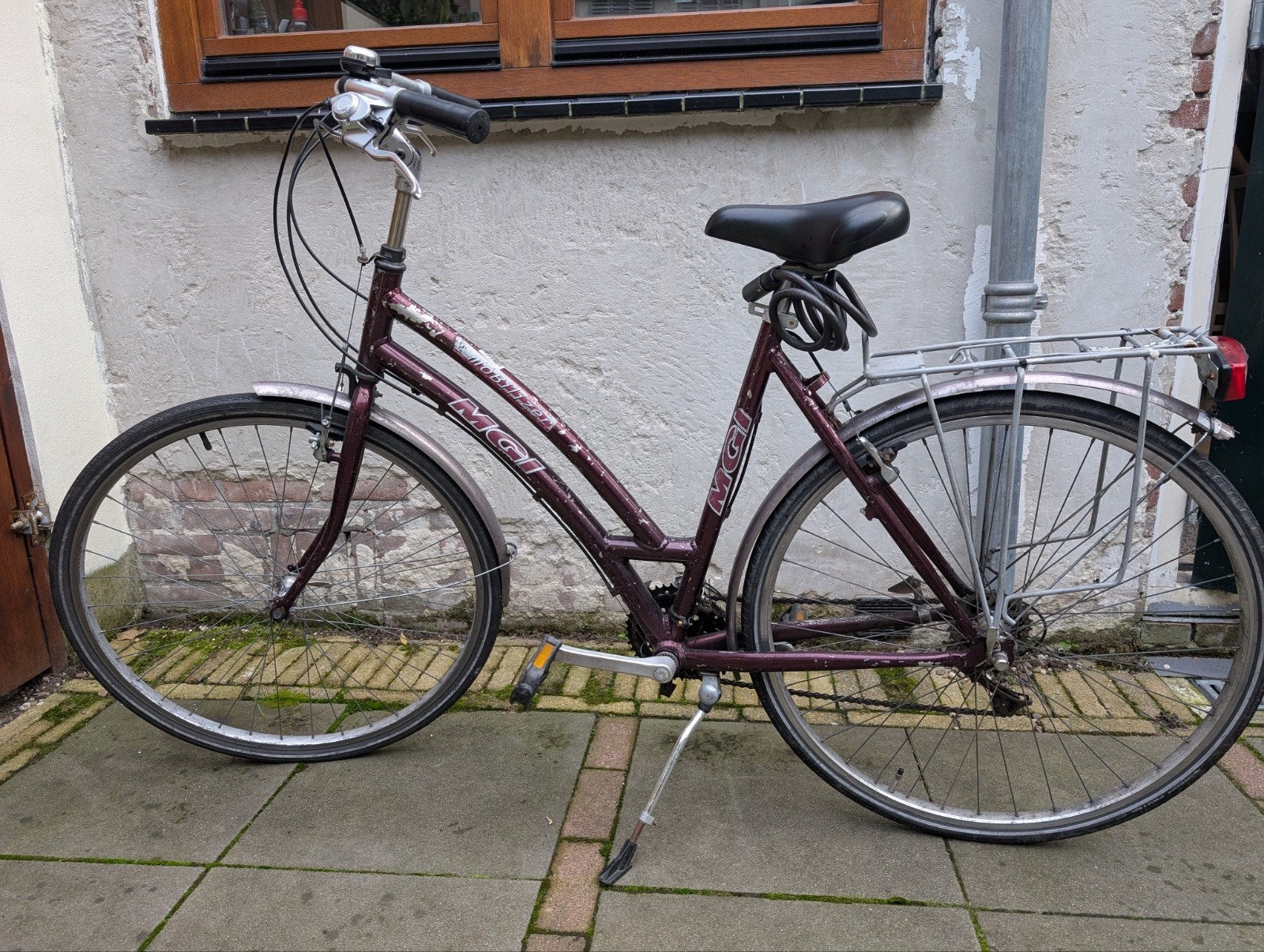 MGI Mobilizer Damesfiets - Opknapper, Gebruikt, Velgrem, 47 tot 50 cm, Versnellingen
