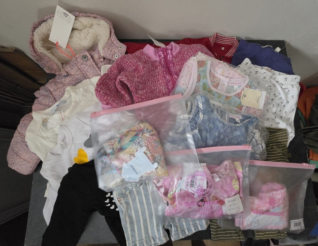 Nieuw baby merkkleding pakket meisje maat 62/68 – 14 stuks, Ophalen of Verzenden, Nieuw, Maat 62