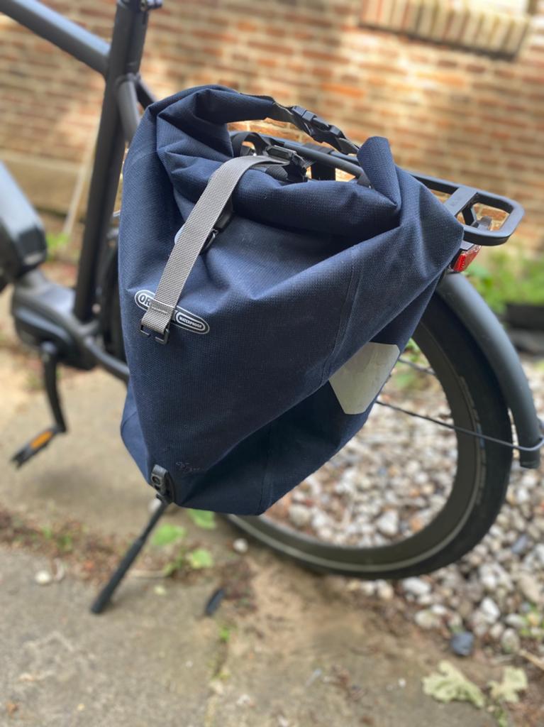 ORTLIEB Fietstas, Ophalen, Gebruikt