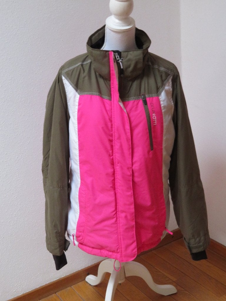 C12 BRUNOTTI ski jas groen roze maat M 38/40, Maat 38/40 (M), Ophalen of Verzenden, Zo goed als nieuw, Brunotti