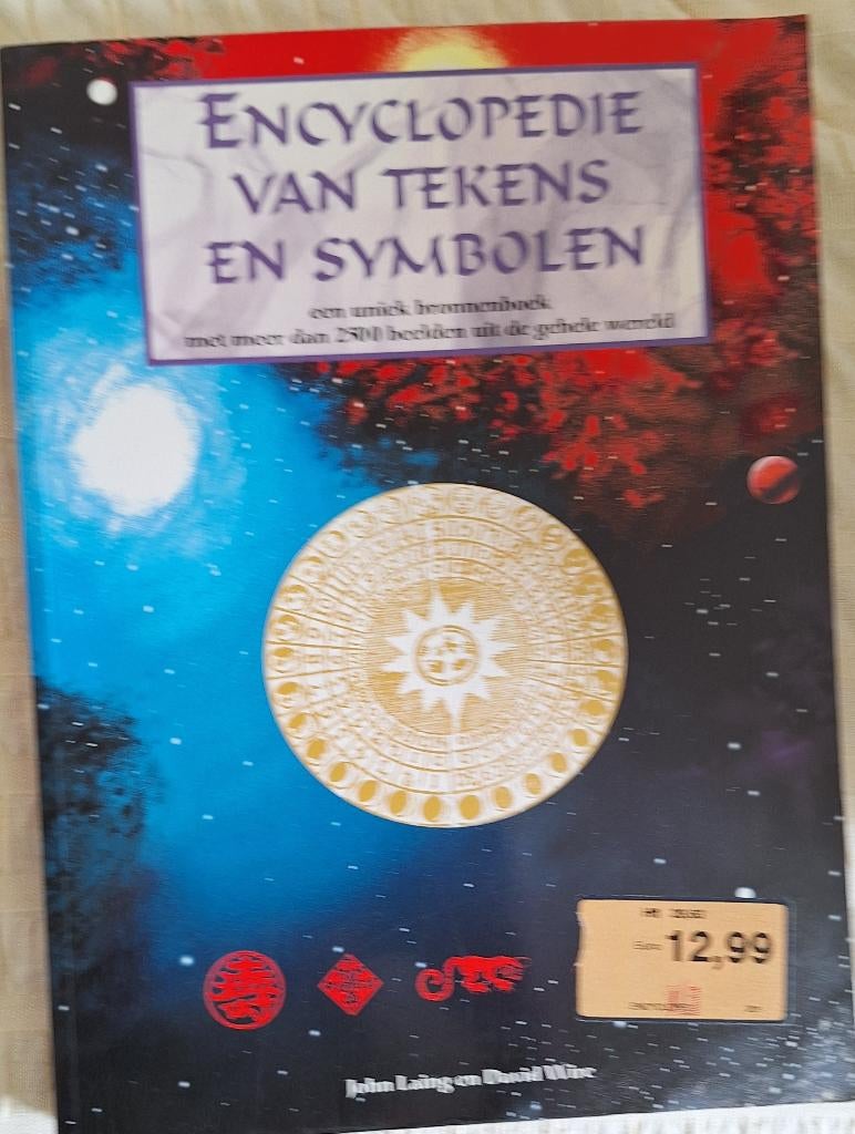 2 Boeken gratis Encyclopedie tekens en symbolen.  Zie tekst, Ophalen, Beta, Gelezen, HBO