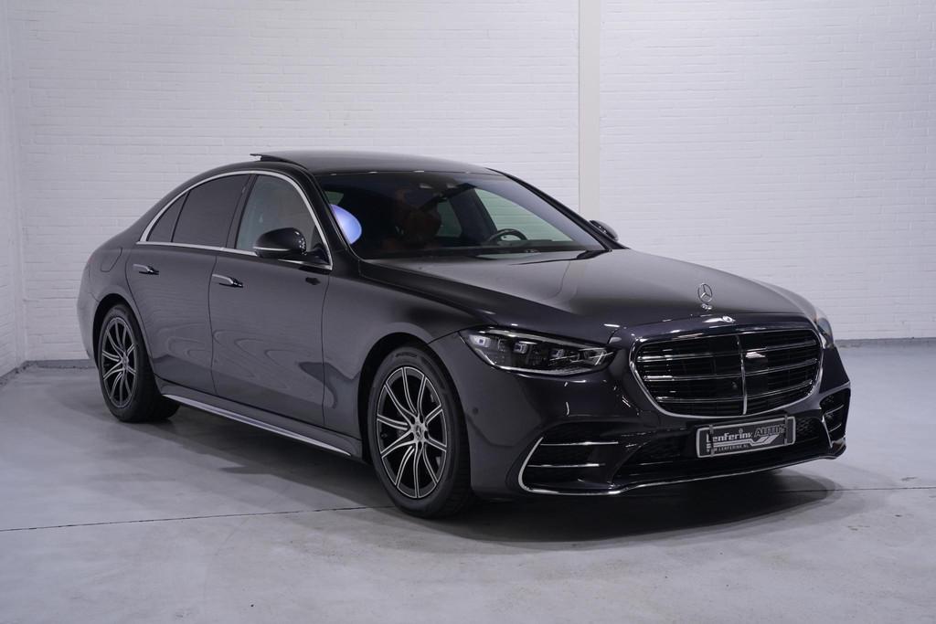 Mercedes-Benz S-klasse 450 4MATIC AMG Line NAP Head-up Panod, Auto's, Mercedes-Benz, Automaat, Gebruikt, Euro 6, 120 €/maand