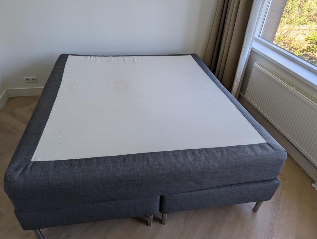Ikea Dunvik Boxspring 180x200, Huis en Inrichting, Ophalen, Gebruikt, Tweepersoons, 180 cm