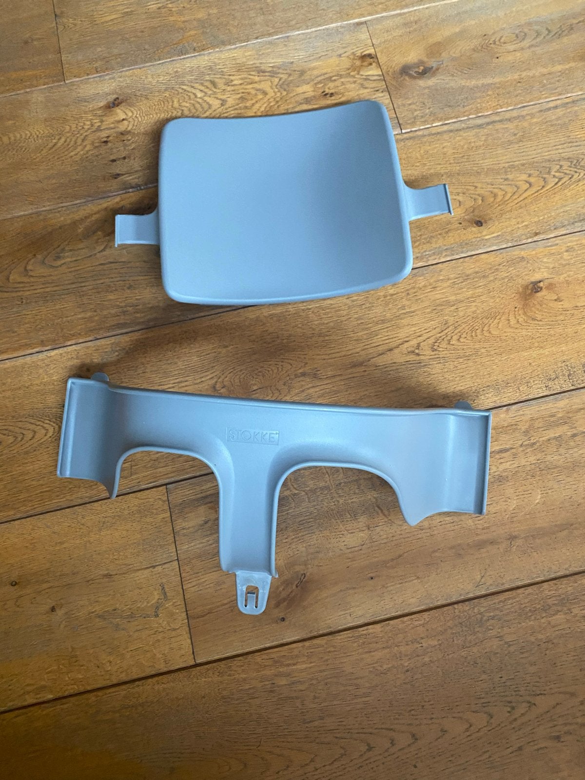Stokke Tripp Trapp Baby Set Grijs, Kinderen en Baby's, Ophalen, Gebruikt, Meegroeistoel, Aanschuifbaar