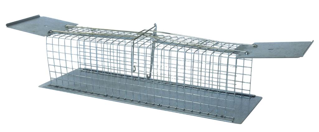 Rattenvangkooi met 2 ingangen - Rattenval, Minder dan 60 cm, Kooi, Verzenden, Minder dan 75 cm