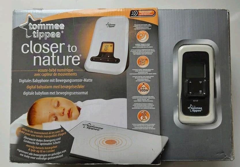 Tommee Tippee Babyfoon met Sensormat, Ophalen of Verzenden, Gebruikt, 250 meter of meer, Digitaal