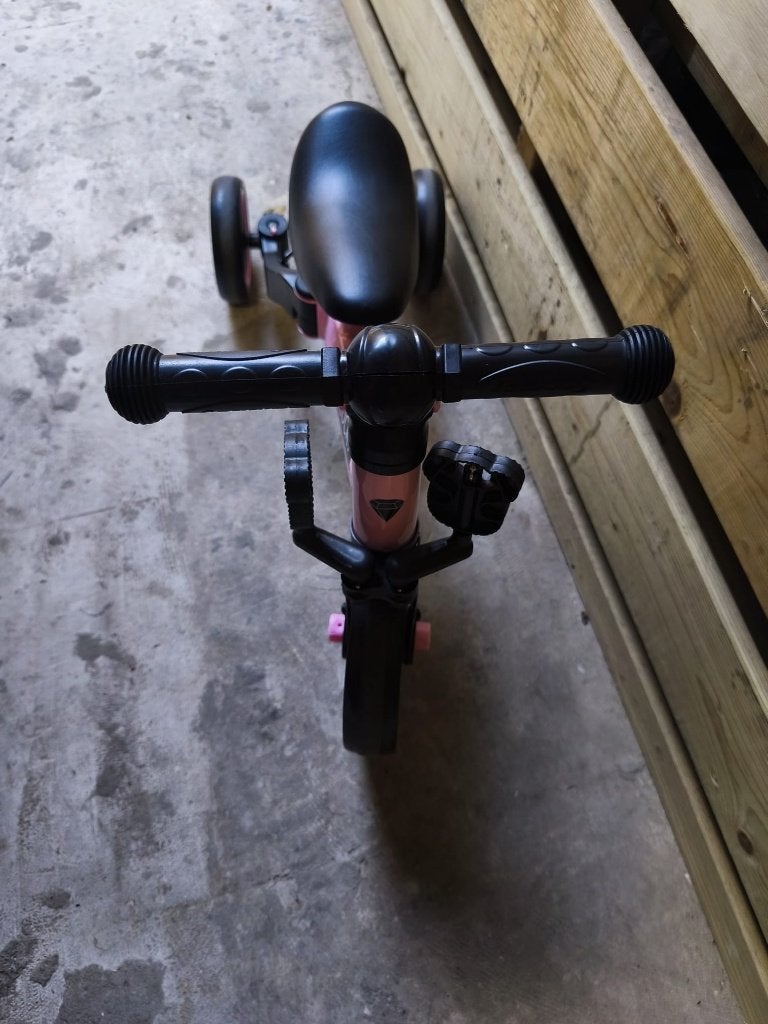 Foto 3 van Te koop: Born Lucky 4-in-1 Loopfiets / Driewielfiets - Roze