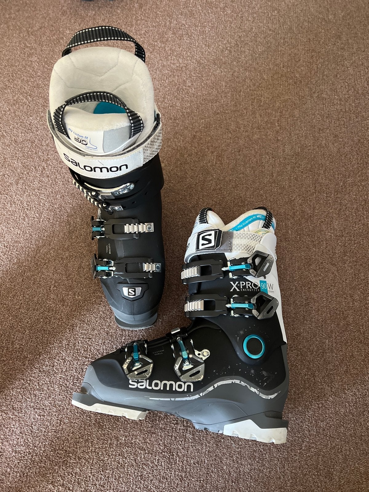 Salomon X-PRO 90 W skischoenen - Dames, Sport en Fitness, Schoenen, Zo goed als nieuw, Skiën, Salomon