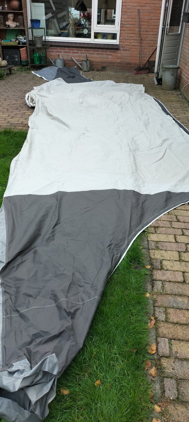 Grote voortent voor caravan of camper, Ophalen of Verzenden, Gebruikt, Meer dan 6