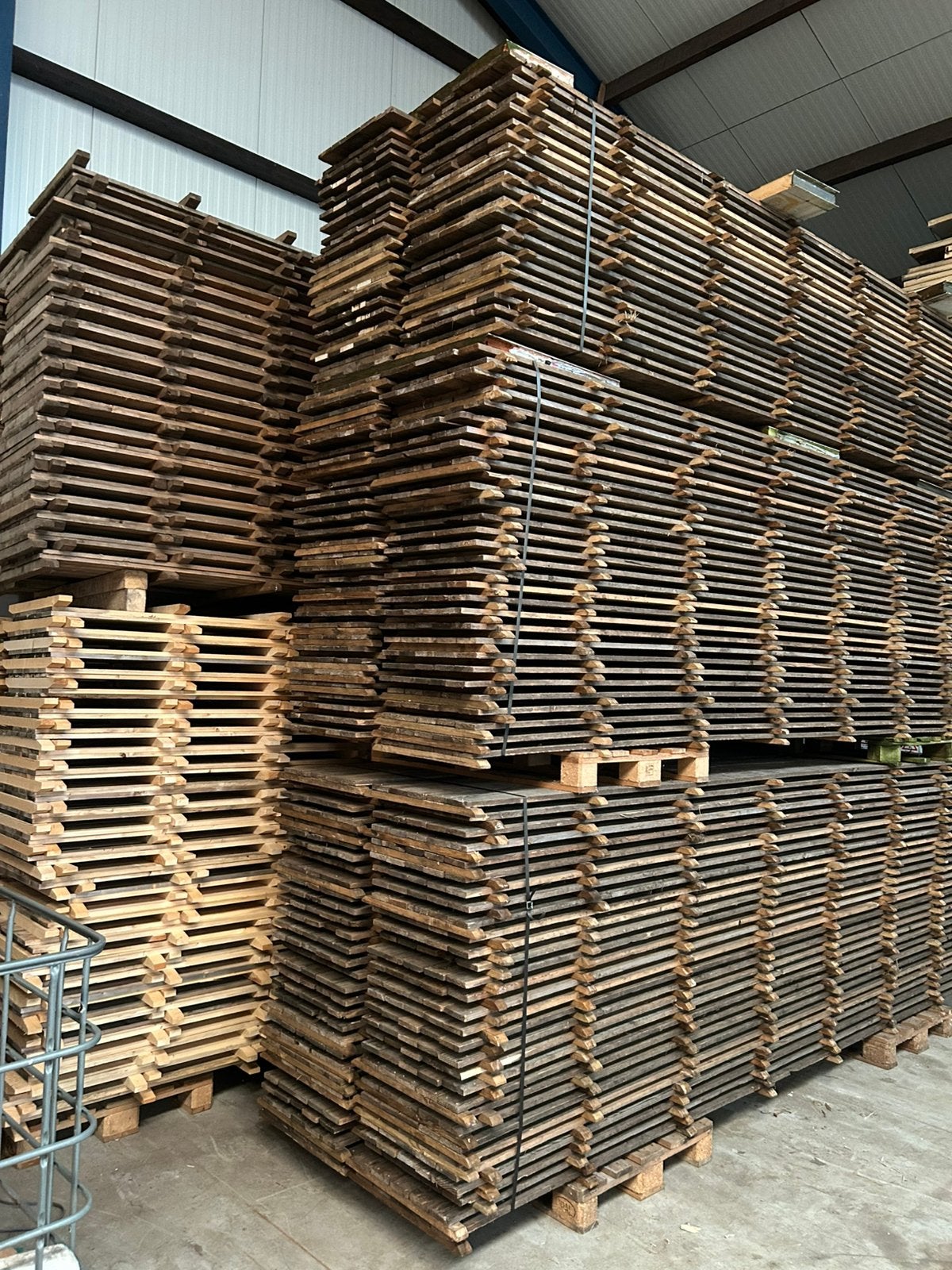 Houten vlondervloeren - tentvloer - houten vloer, 30 cm of meer, Zo goed als nieuw, 10 m² of meer, Hout
