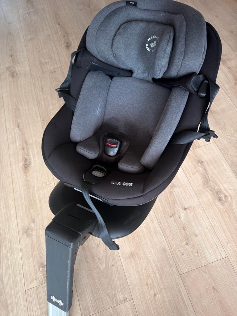 Maxi-Cosi Mica 360 Autostoel - Draaibaar en Isofix, Ophalen, Gebruikt, 0 t/m 18 kg, Verstelbare rugleuning