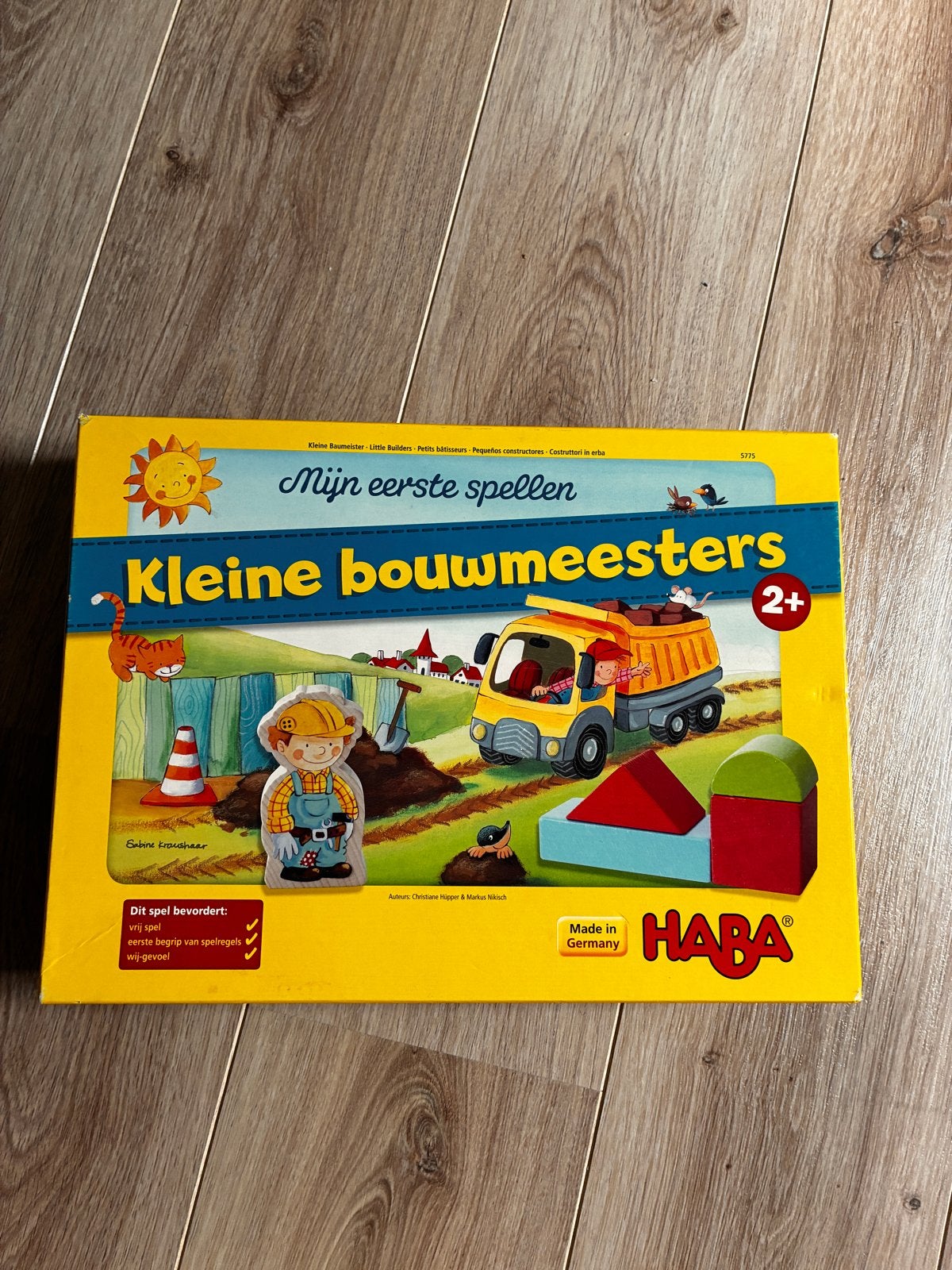 HABA Mijn Eerste Spellen: Kleine Bouwmeesters (2+), Ophalen of Verzenden, Zo goed als nieuw, Overige merken