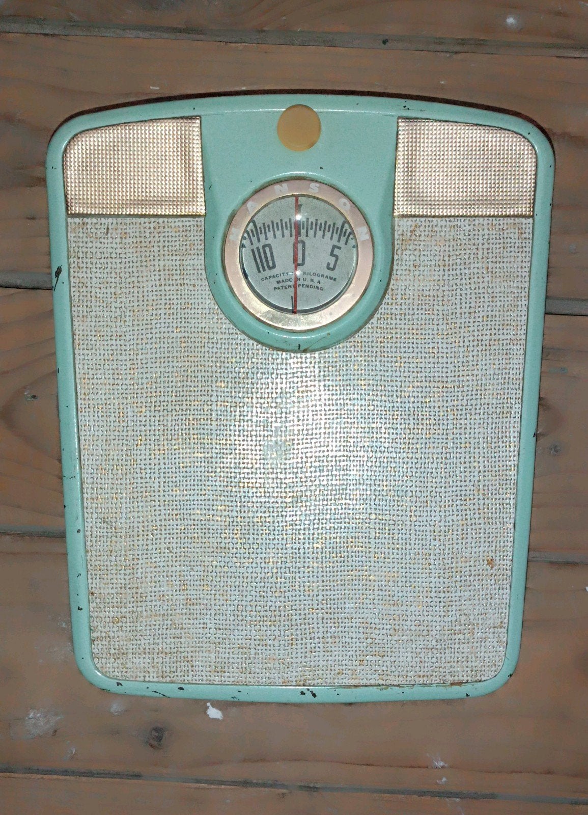 Oude Vintage Hanson Weegschaal (Analoog / Mechanisch) USA, Ophalen of Verzenden