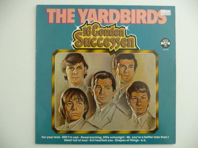 lp THE YARDBIRDS - 16 GOUDEN SUCCESSEN - CHARLY RECORDS, Cd's en Dvd's, Vinyl | Pop, Ophalen of Verzenden, Zo goed als nieuw, 12 inch