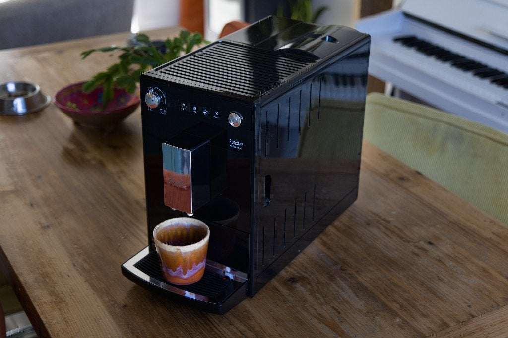 Melitta Purista Series 300 volautomatische espressomachine, Ophalen, Afneembaar waterreservoir, Koffiebonen, 2 tot 4 kopjes