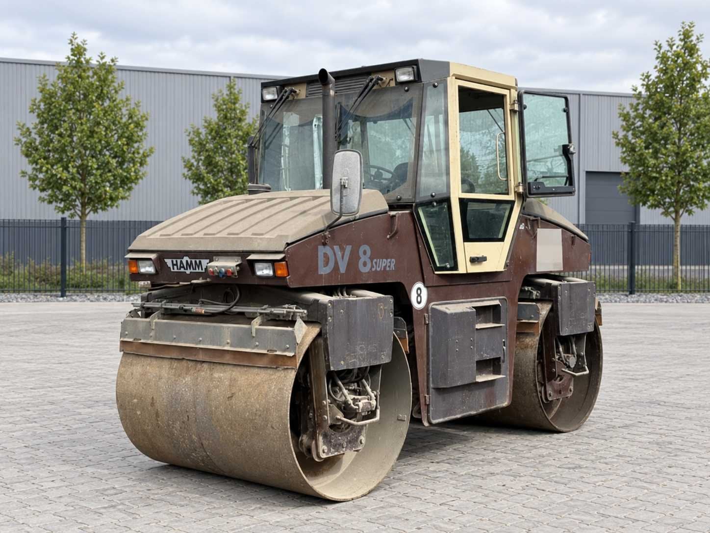 Hamm - 2002 - DV 08 Super Wals12 Ton - Grondwals