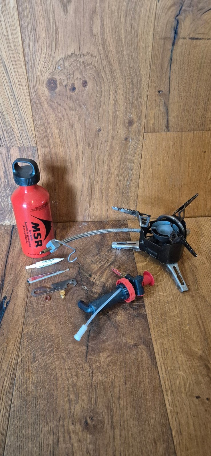 MSR XGK EX multifuel brander, Ophalen of Verzenden, Gebruikt