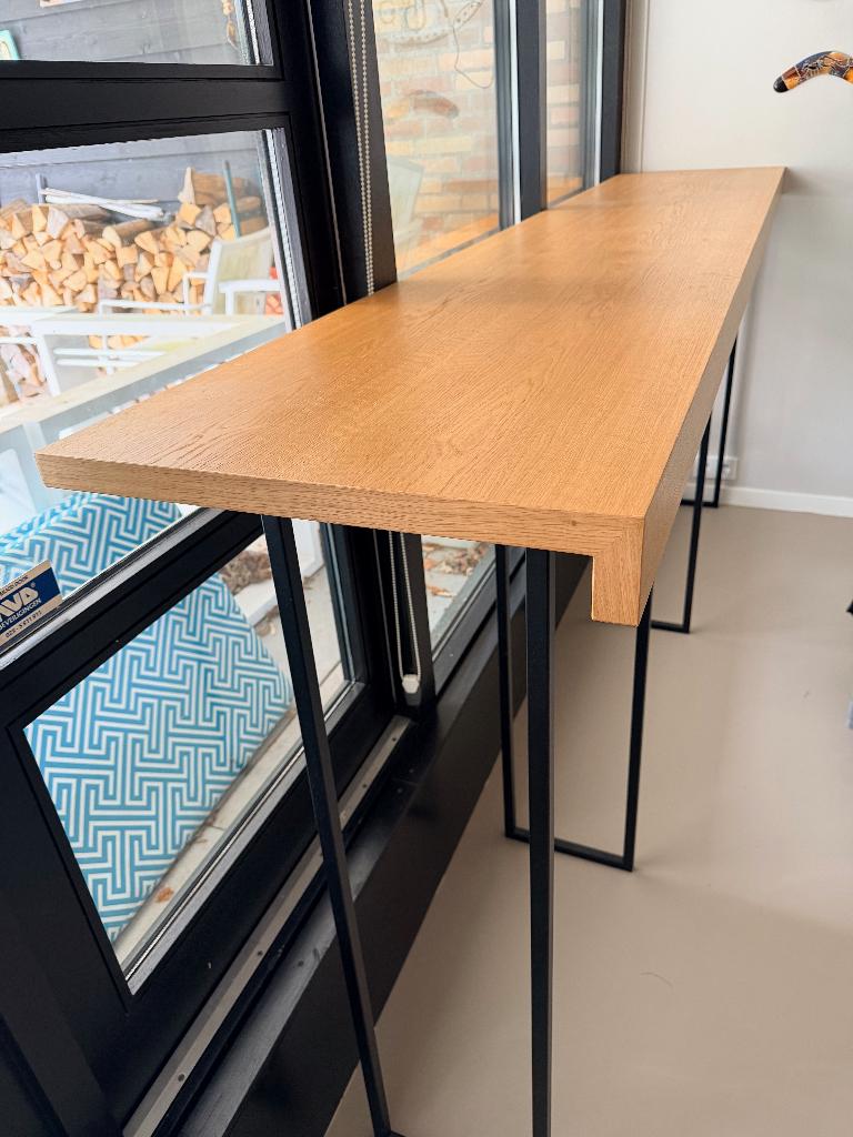 bartafel, Ophalen, 200 cm of meer, 50 tot 100 cm, Zo goed als nieuw
