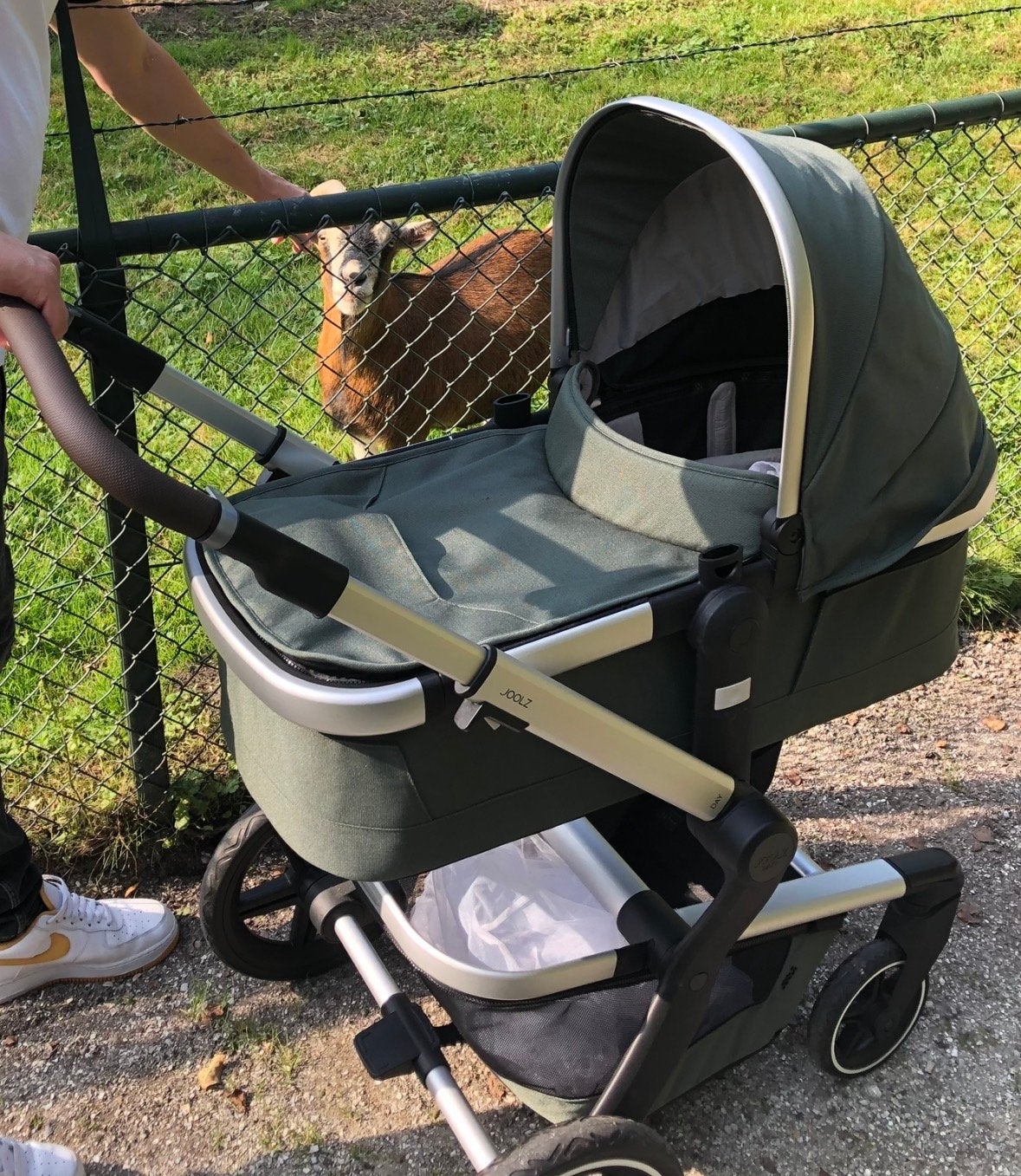 Joolz Day+ kinderwagen - Groen, Gebruikt, Combiwagen, Met reiswieg, Ophalen