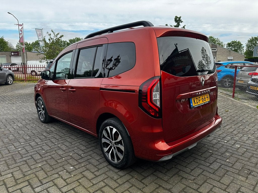 Renault Kangoo 1.3 TCe Techno | Automaat | Camera | Apple Ca, Gebruikt, Met garantie (alle), Leder en Stof, Bedrijf
