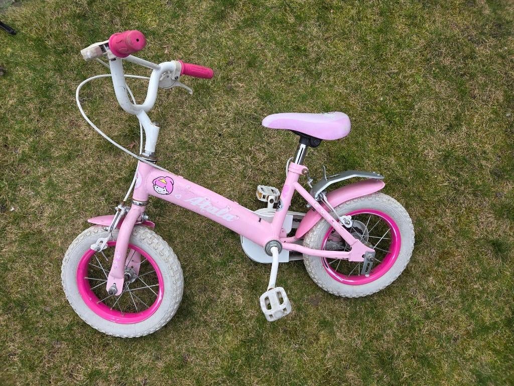 Atala kinderfiets meisjesfiets 12.5 inch roze, Ophalen, Gebruikt, Velgrem, 14 inch of minder