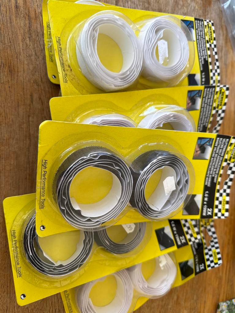 Klittenband Zelfklevend - Nieuw in Verpakking, Doe-het-zelf en Verbouw, Hang- en Sluitwerk, Nieuw, Overige typen, Overige materialen