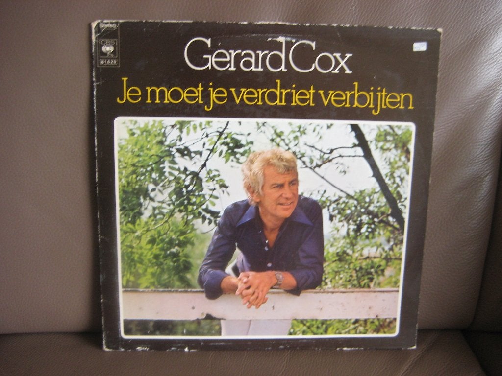 Gerard Cox – Je Moet Je Verdriet Verbijten, Cd's en Dvd's, Vinyl | Nederlandstalig, Ophalen of Verzenden, Zo goed als nieuw, Pop