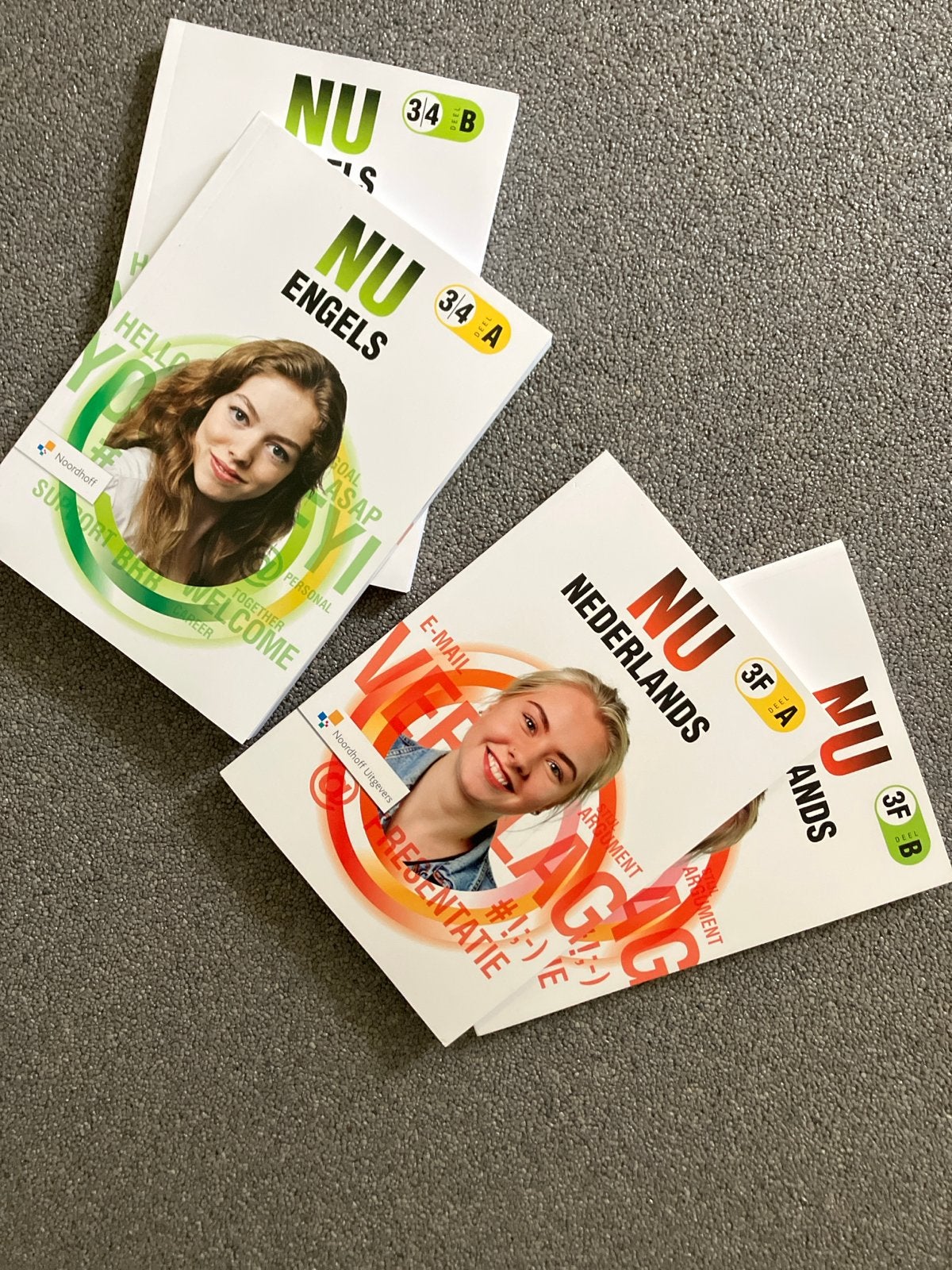 NU Engels en Nederlands 3F/34 A en B - Zo goed als nieuw, Boeken, Ophalen, Zo goed als nieuw, VMBO, Engels