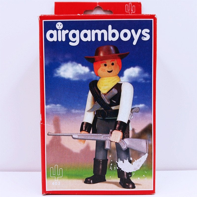 Airgamboys Speelgoed Poppetjes, Ophalen of Verzenden, Zo goed als nieuw, Losse onderdelen, Figuren