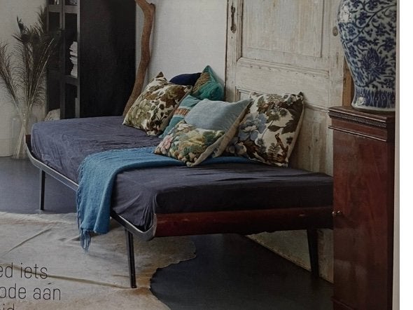 Vintage 1-persoons Auping bed, Ophalen, 90 cm, Eenpersoons, Zo goed als nieuw