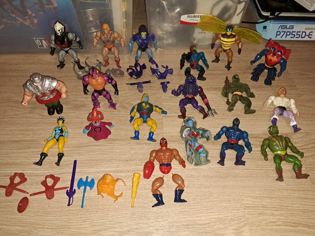 He Man Motu figuren, Ophalen of Verzenden, Gebruikt